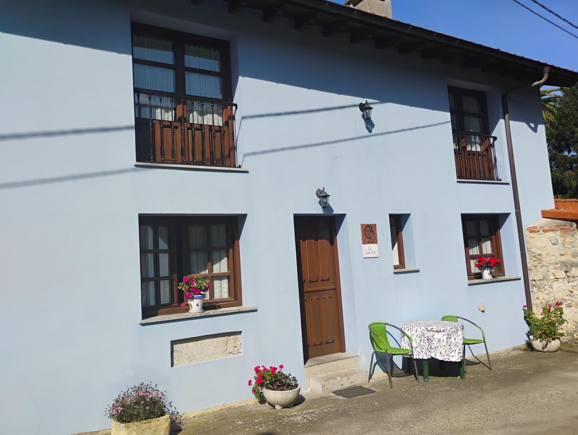 Willa Casa Rural Casa Azul Villahormes Zewnętrze zdjęcie