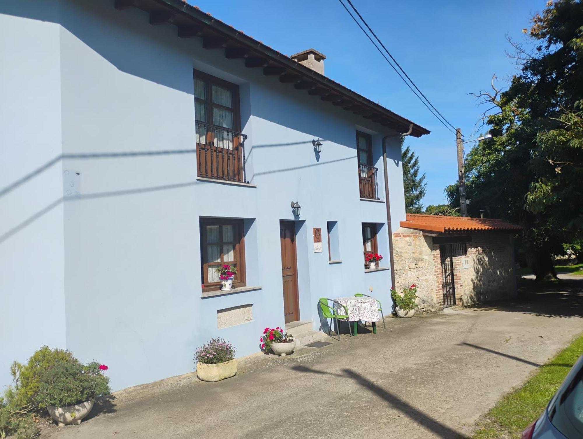 Willa Casa Rural Casa Azul Villahormes Zewnętrze zdjęcie